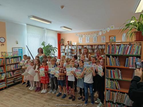 2. 6. – 5. 6. 2025 - Pasování žáků 1. ročníku na čtenáře